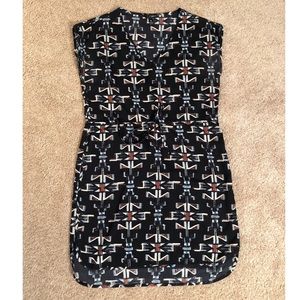 Black Patterned Dress